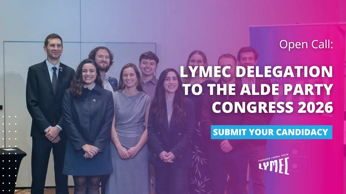 LYMEC Delegation to ALDE Congress 2026 - Open Call | lymec.eu
