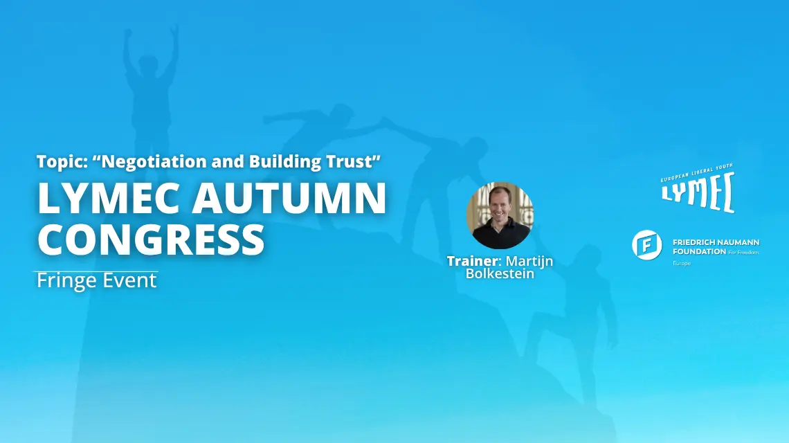 Fringe Training - Negotiation and Building Trust - LYMEC Autumn ...