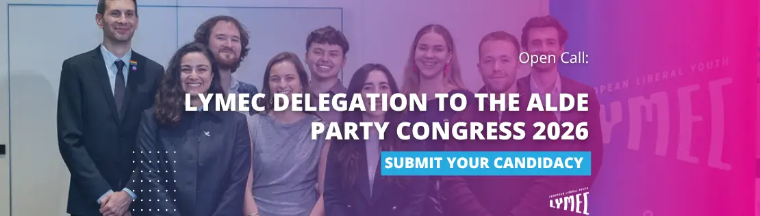 Candidates Announced - LYMEC Delegation to ALDE Congress 2026 | lymec.eu