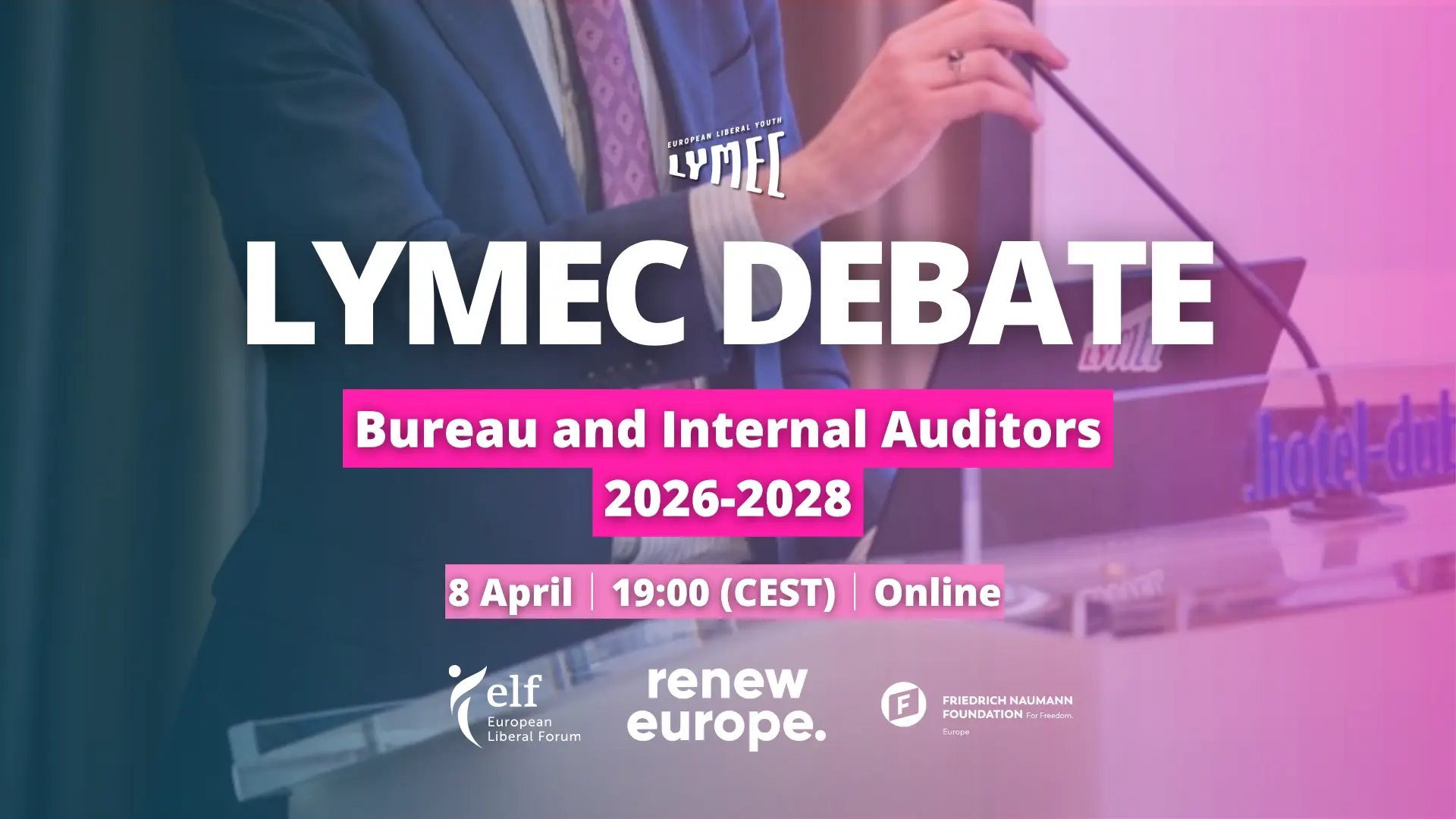 LYMEC Debate - Bureau and Internal Auditors 2026-2028 | lymec.eu